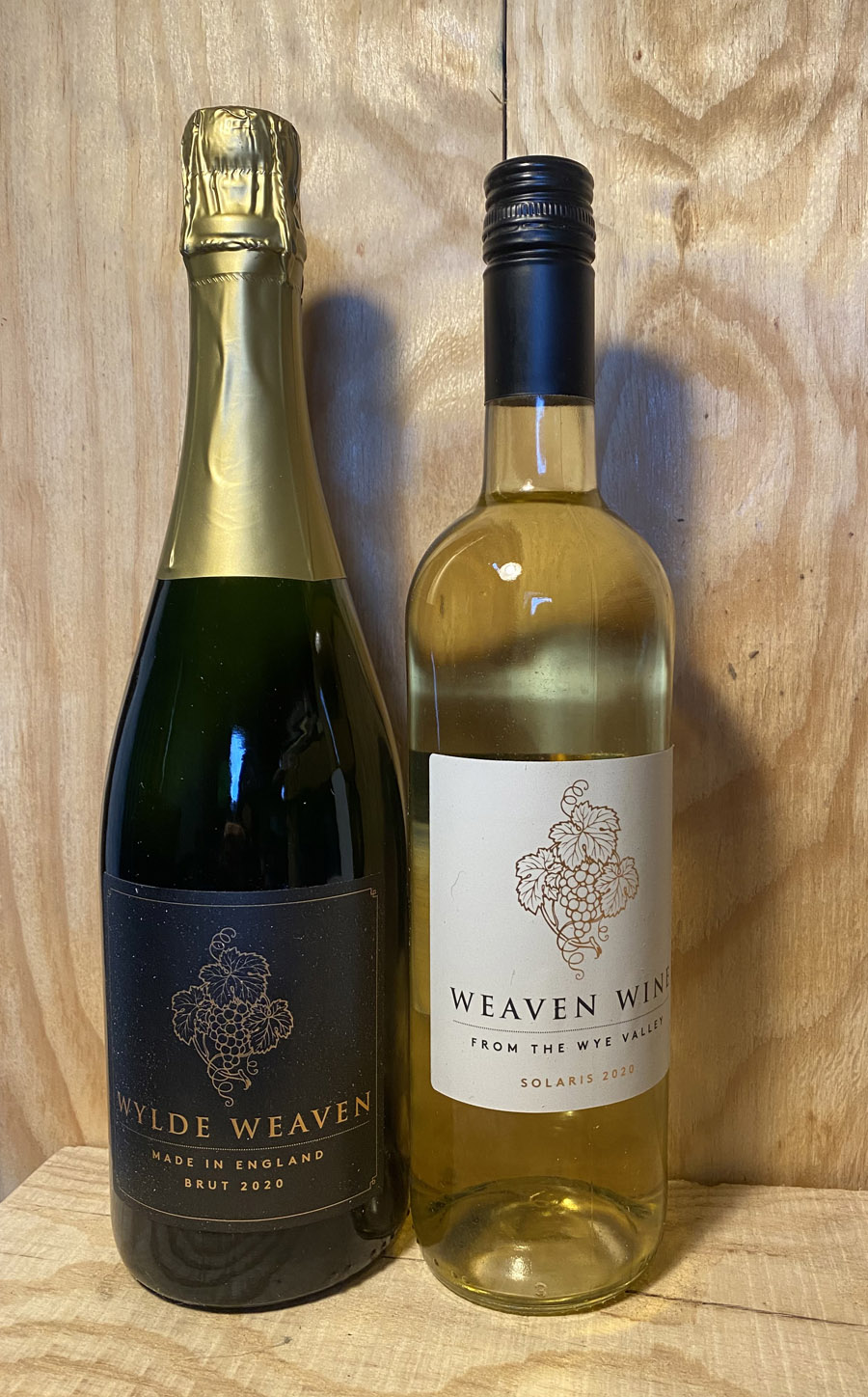 Wylde Weaven Vineyard, Wine made in the traditional way in Herefordshire, white wine from the Wye Valley close to Hoarwithy, Solaris grapes, white wine made in Herefordshire